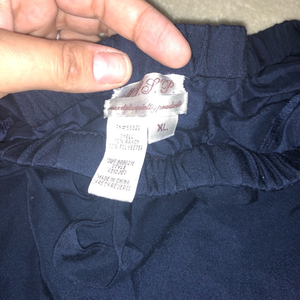 MSSP ribbon waist joggers